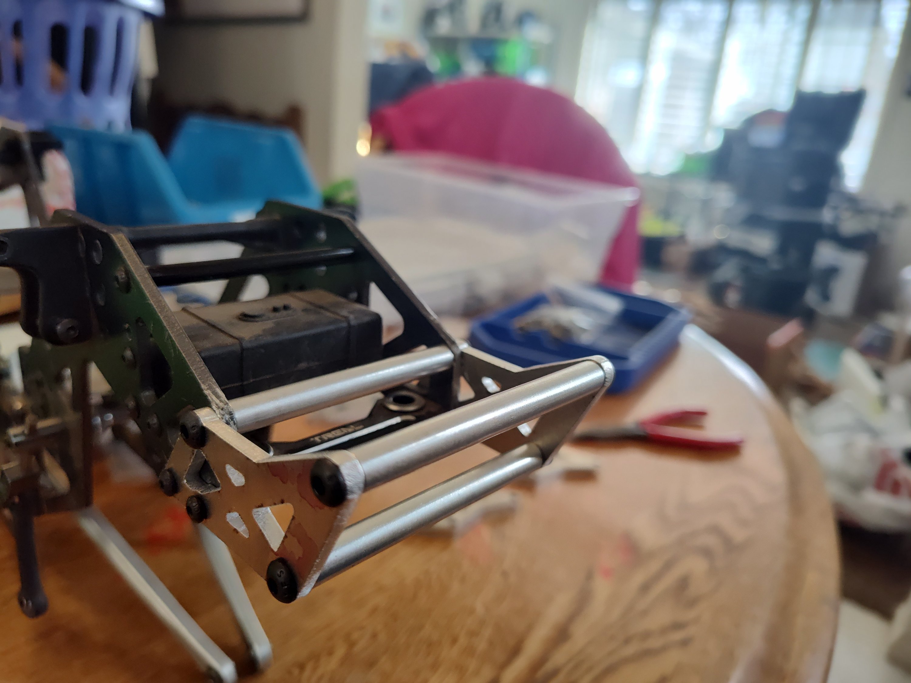 BMRC-ALUMwb Aluminum Wheelie Bar for Losi LMT